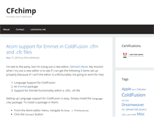 Tablet Screenshot of cfchimp.com